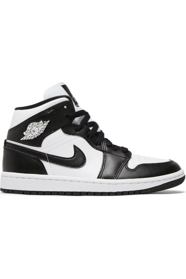 Jordan 1 Mid White Black