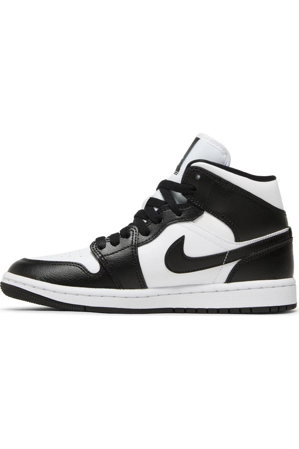 Jordan 1 Mid White Black