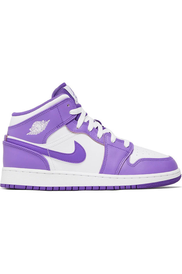 Jordan 1 Mid Purple Venom