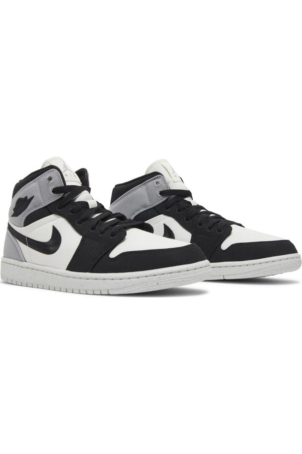 Jordan 1 Mid Sail Black