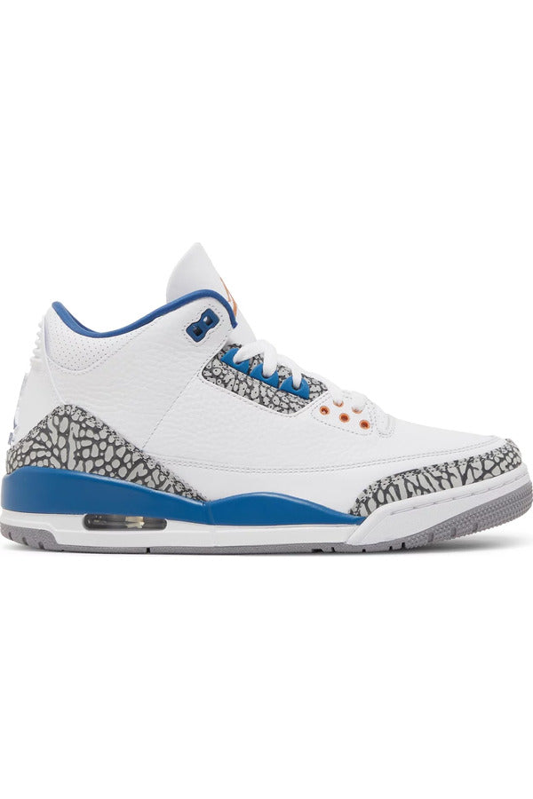 Jordan 3 White Blue