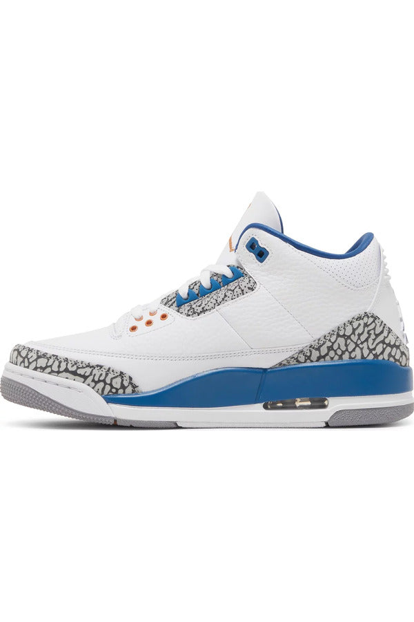 Jordan 3 White Blue