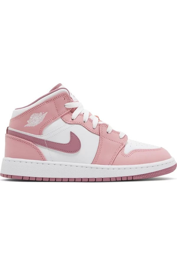 Jordan 1 Mid Coral Chalk